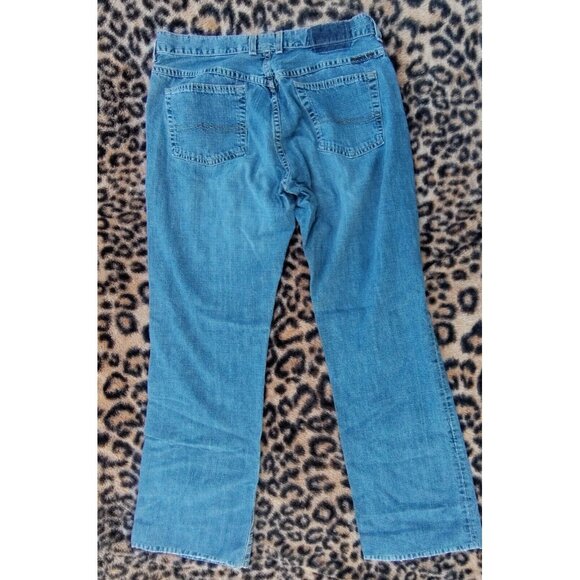 Lucky Brand Women’s Jeans Dungarees By Gene Montesano Mid-Rise Flare Size 8/29 - Picture 8 of 8